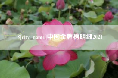 禹城中国金牌榜明细2021