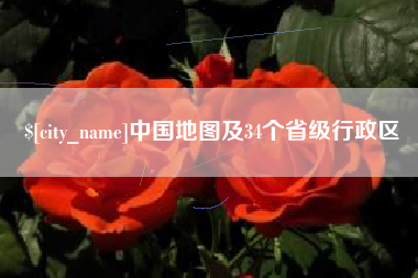 禹城中国地图及34个省级行政区