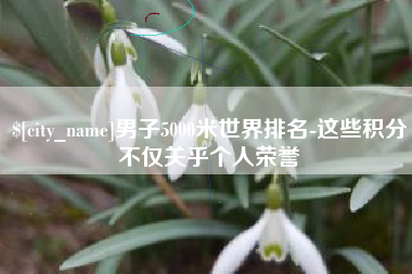 禹城男子5000米世界排名-这些积分不仅关乎个人荣誉