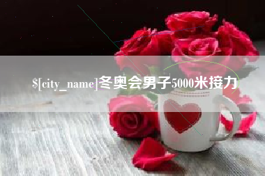 禹城冬奥会男子5000米接力