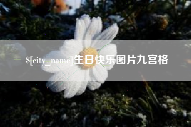 禹城生日快乐图片九宫格
