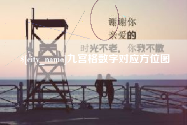 禹城九宫格数字对应方位图