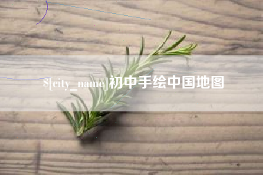 禹城初中手绘中国地图