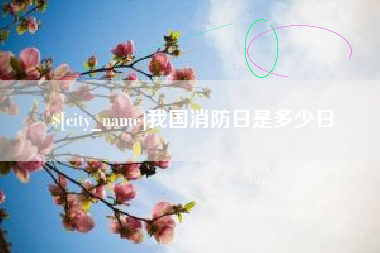 禹城我国消防日是多少日