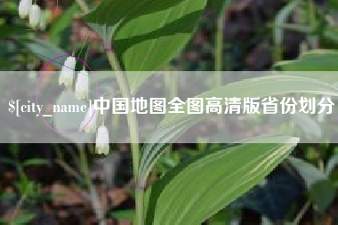 禹城中国地图全图高清版省份划分