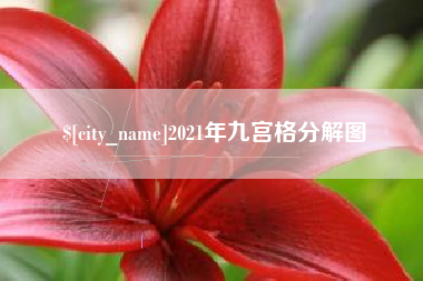 禹城2021年九宫格分解图
