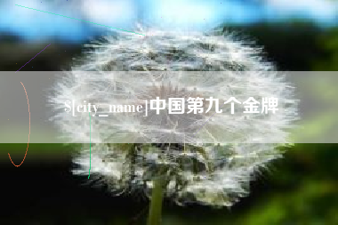 禹城中国第九个金牌