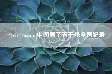 禹城中国男子五千米全国纪录