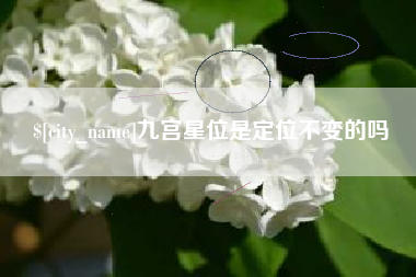禹城九宫星位是定位不变的吗