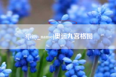 禹城奥运九宫格图