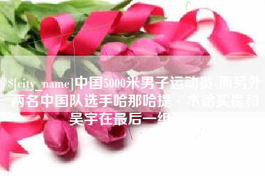 禹城中国5000米男子运动员-而另外两名中国队选手哈那哈提·木哈买提和吴宇在最后一组出场