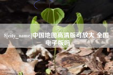 禹城中国地图高清版可放大 全国 电子版吗