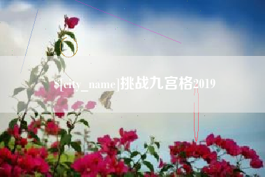 禹城挑战九宫格2019