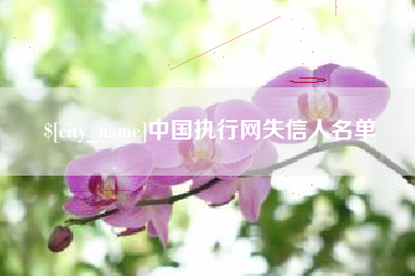 禹城中国执行网失信人名单