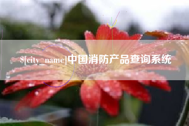 禹城中国消防产品查询系统