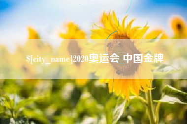 禹城2020奥运会 中国金牌